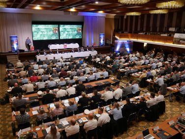 Blick auf das Plenum mit dem Landesvorstand Nord. Foto: DBwV