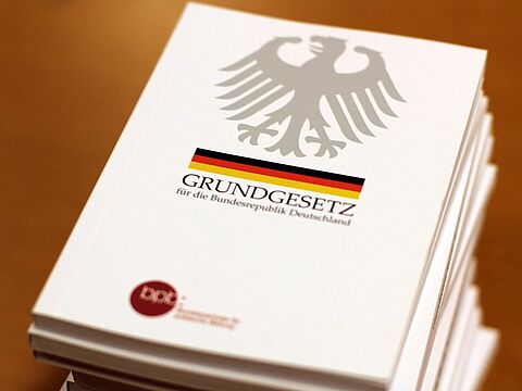 Das Grundgesetz: Artikel 87a für die Aufstellung und Stärke der Streitkräfte
