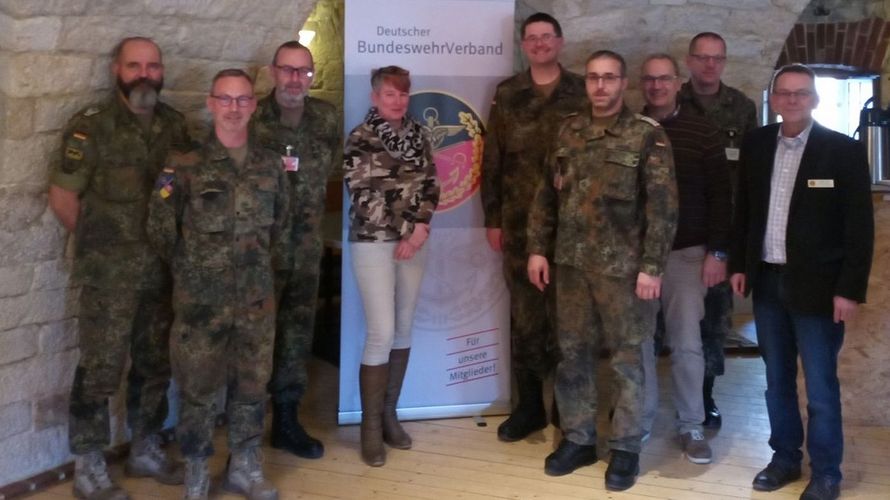 Der Vorstand der TruKa KdoOpFü. Foto: DBwV