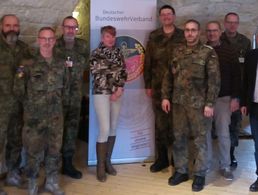 Der Vorstand der TruKa KdoOpFü. Foto: DBwV