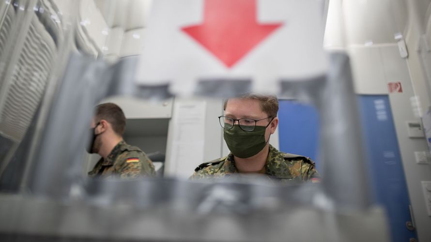 Die Bundeswehr stellt wieder deutlich mehr Kräfte für Einsätze im Rahmen der Pandemie-Amtshilfe bereit. Archivfoto: Bundeswehr/Tom Twardy