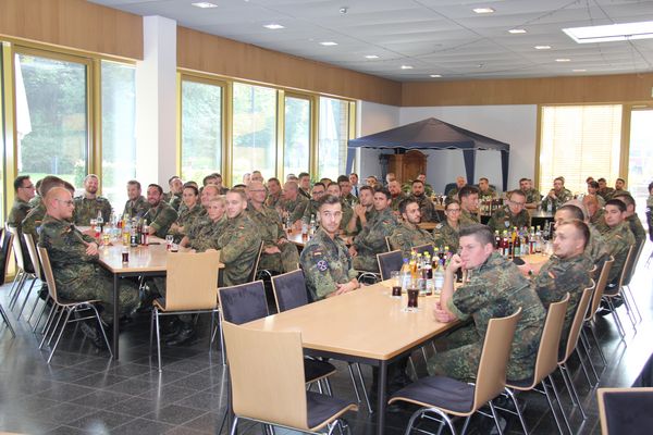 Großes Interesse am Vortrag des Bundesvorsitzenden beim Standorttag in Laupheim