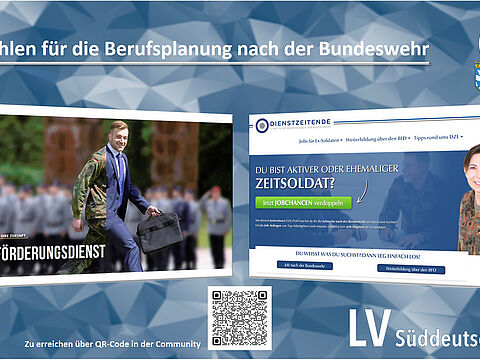 Die digitalen Angebote für Jobs, Ausbildungs-/Umschulungsplätze, Berufspraktika und Weiterbildungsmöglichkeiten sind u.a. über die Community des Landesverbandes zu erreichen (einfach QR-Code scannen oder auf den Link am Ende des Artikels klicken). Foto: Jürgen Schreier