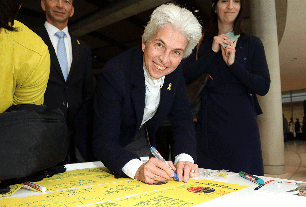 Marie-Agnes Strack-Zimmermann, Verteidigungspolitikerin der FDP. Foto: DBwV/Mika chmdit