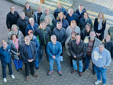 Referenten und Teilnehmer der zweitägigen Veranstaltung des Landesverbandes in Giengen. Foto: DBwV/IK