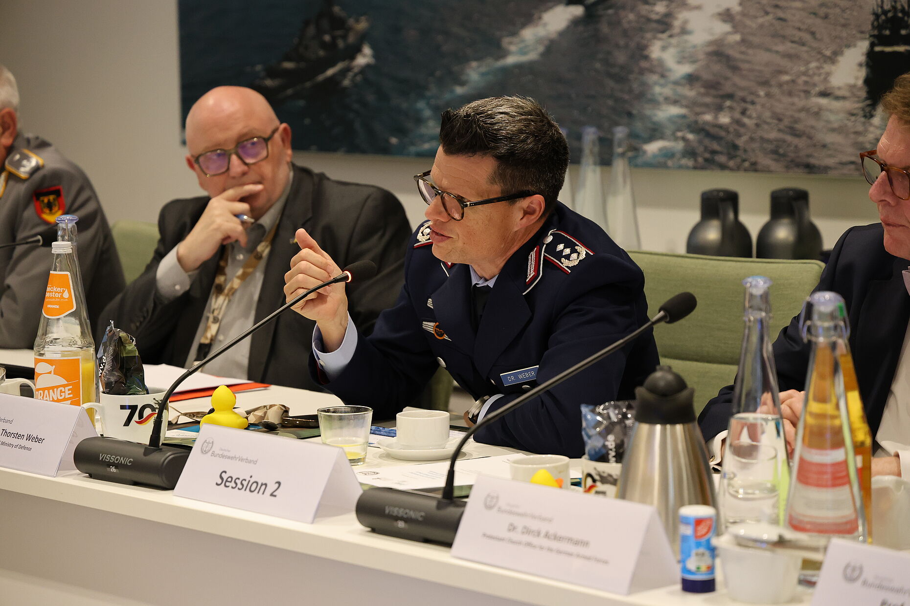 Oberst i.G. Dr. Thorsten Weber ist Referatsleiter im BMVg und zuständig für das Pilotprojekt der muslimischen Militärseelsorge. Foto: DBwV/Eva Krämer