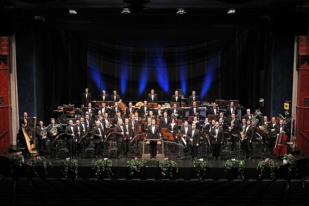 Musikkorps der Bundeswehr im Saalbau Neustadt a. d. W. Foto: Bundeswehr 