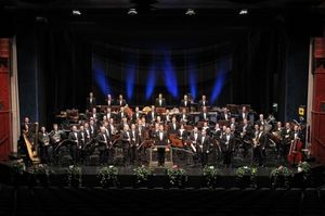 Musikkorps der Bundeswehr im Saalbau Neustadt a. d. W. Foto: Bundeswehr 