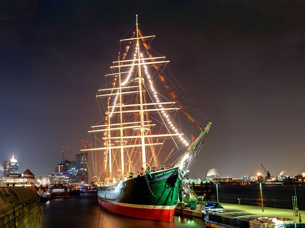 Die "Rickmer Rickmers" ist ein Wahrzeichen der Stadt Hamburg. Foto: Stiftung R.R.