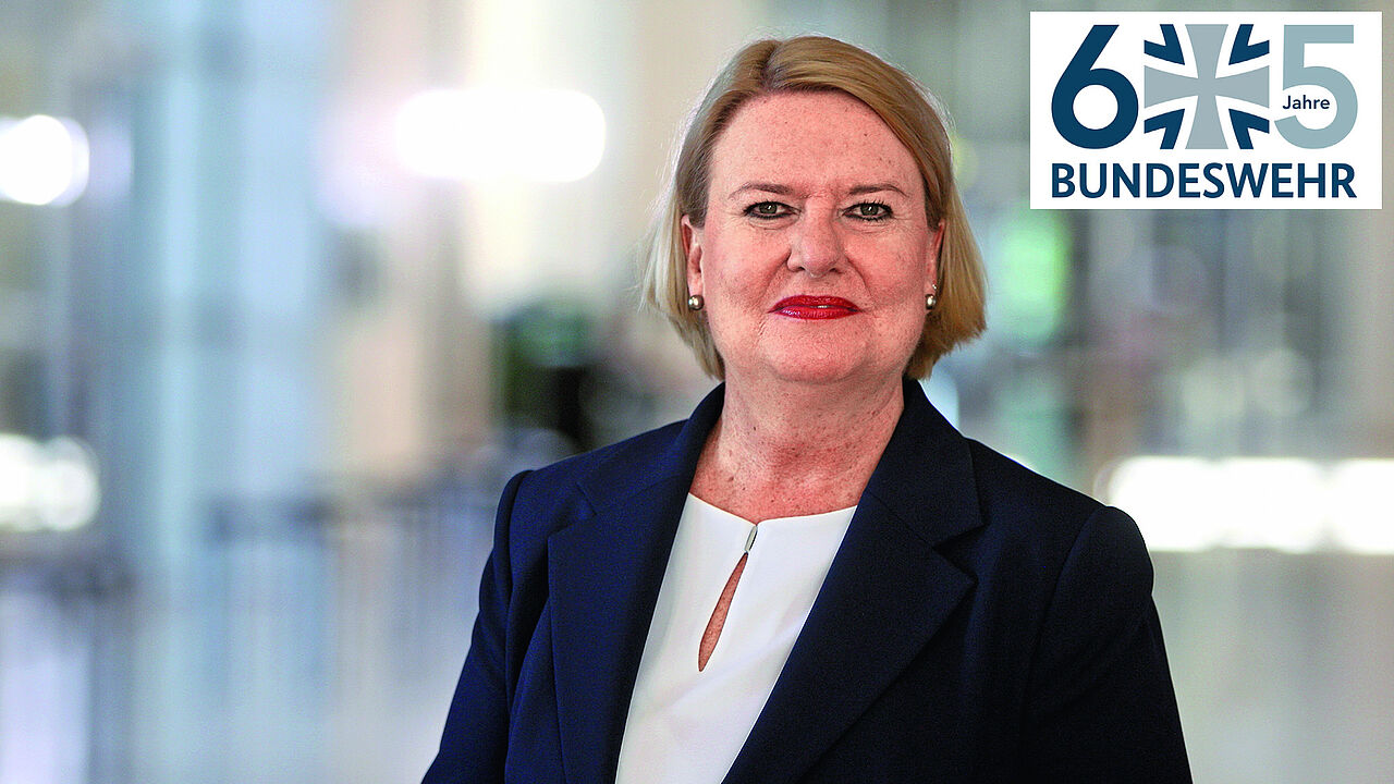 Dr. Eva Högl ist seit dem 7. Mai 2020 Wehrbeauftragte des Deutschen Bundestages. Sie ist die zweite Frau in der Geschichte des Amtes seit 1956 und damit die 13. Wehrbeauftragte. Foto: DBwV/Schmidt 