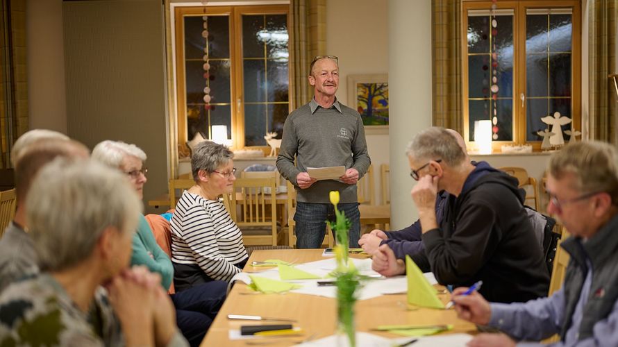 Vorsitzender Bernd Uiffinger bleibt für die Kameradschaftsarbeit im kommenden Jahr optimistisch. Foto: DBwV/Ingo Kaminsky