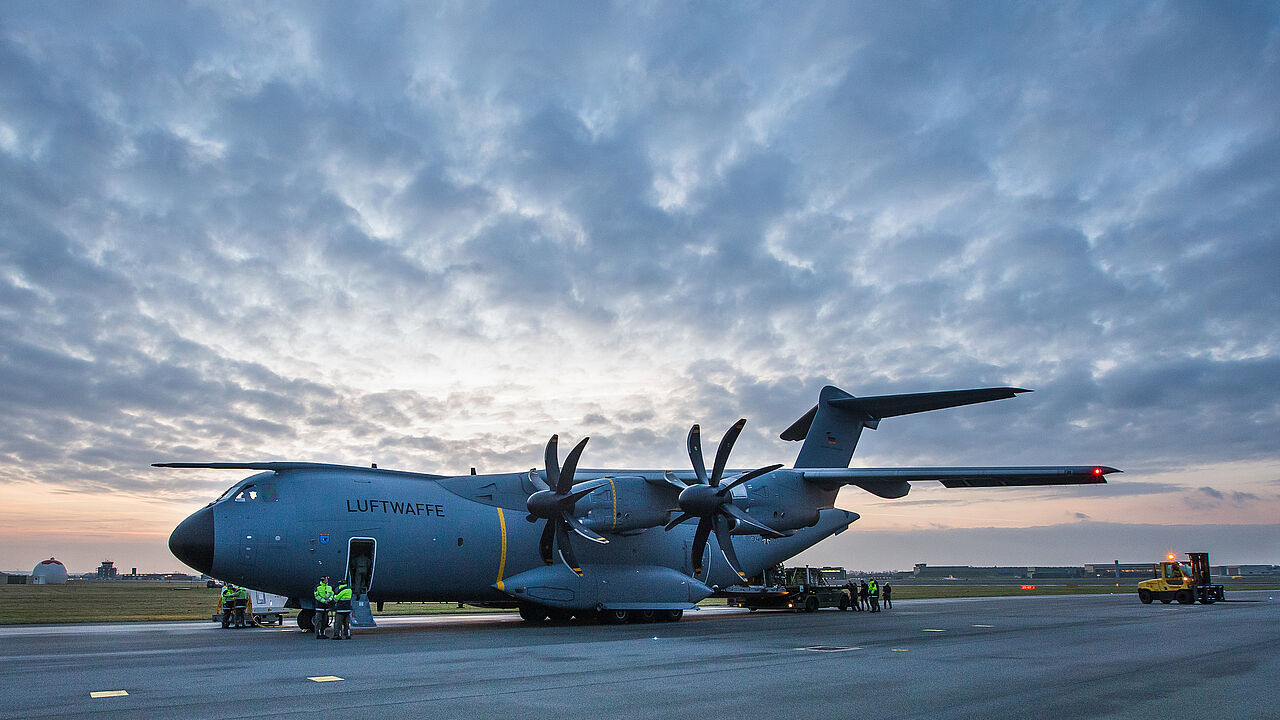 Der A400M zählt zu den problematischsten Rüstungsprojekten der Bundeswehr Foto: Bundeswehr