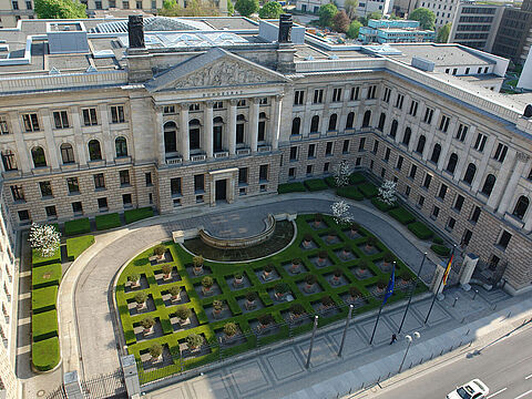 Das Gebäude des Bundesrats in Berlin Foto: Bundesrat