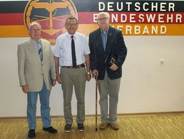 Vogt, Lidl und Jeschke Foto: DBwV/LV Nord