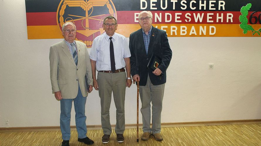 Vogt, Lidl und Jeschke Foto: DBwV/LV Nord