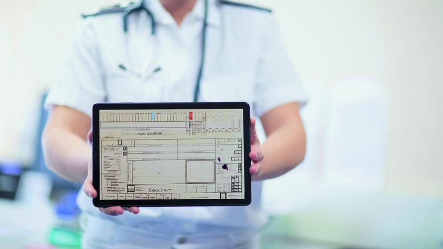 Die Gesundheitsakten der Soldatinnen und Soldaten werden in Zukunft digital geführt. Foto: Bundeswehr/Dittrich
