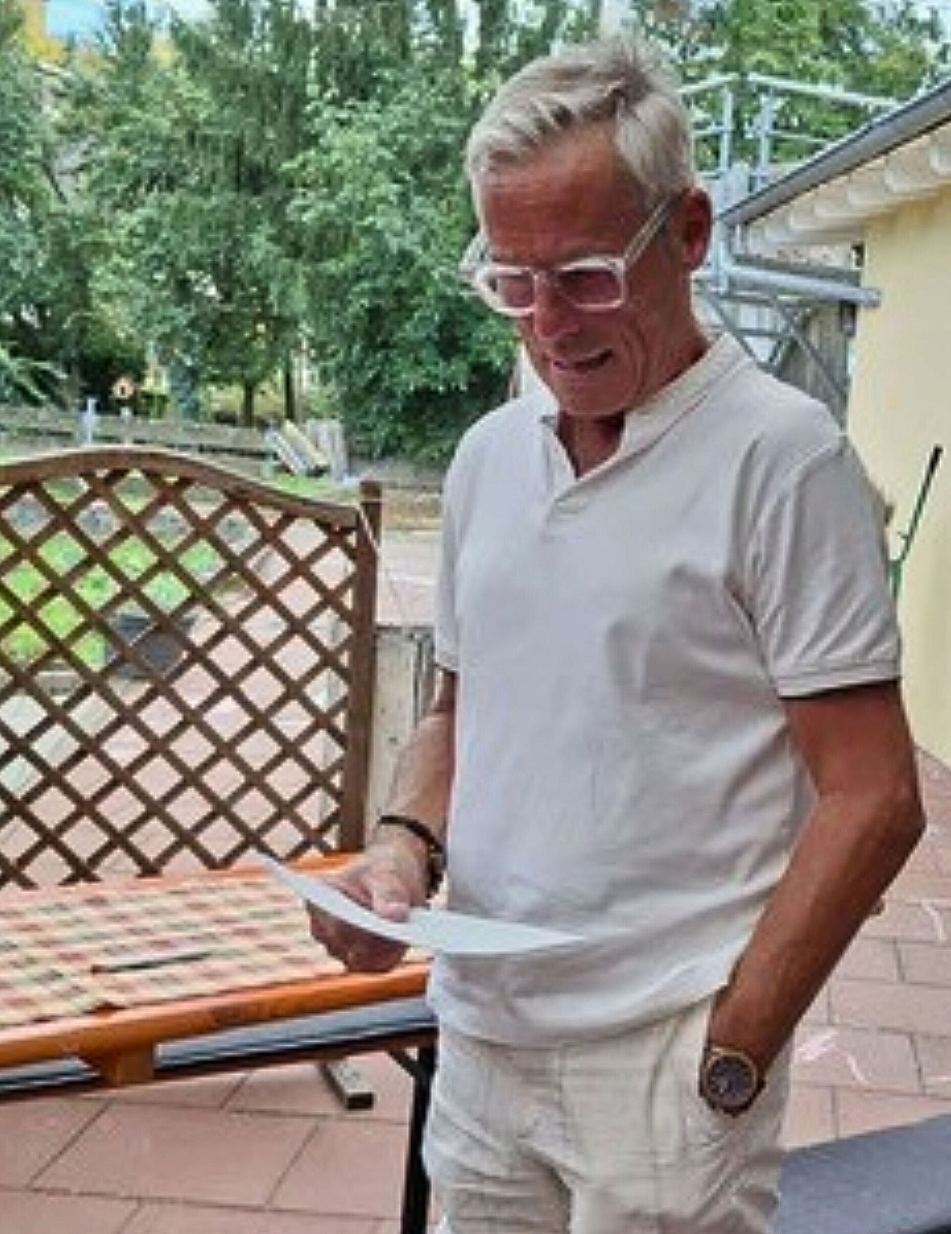 Vorsitzender Armin Rother hatte für die Mitglieder interessante Informationen zu verkünden. Foto: Carina Rother