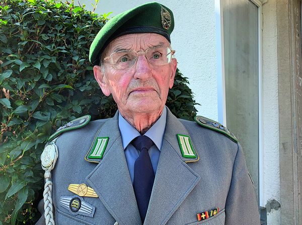 Stabsfeldwebel Otto Renner schied 1984 aus dem Panzergrenadierbataillons 53 aus. Foto: DBwV/Jungbluth