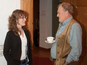 Die Diskussion wird auch in den Tagungspausen fortgesetzt Foto: DBwV