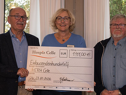 Volker Zergiebel, Inga Janßen und Jürgen Lademann. Foto: DBwV