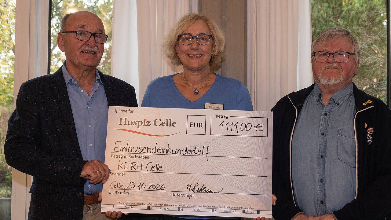 Volker Zergiebel, Inga Janßen und Jürgen Lademann. Foto: DBwV