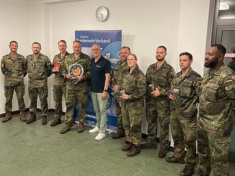 Angehörige des Vorkommandos Aufklärungslehrbataillon 3 „Lüneburg". Foto: DBwV