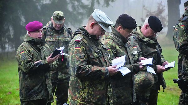 Herbstausbildung im Rahmen des Pilotprojekts "Landesregiment Bayern" im bayerischen Wildflecken. Foto: Pressestelle LKdo BY