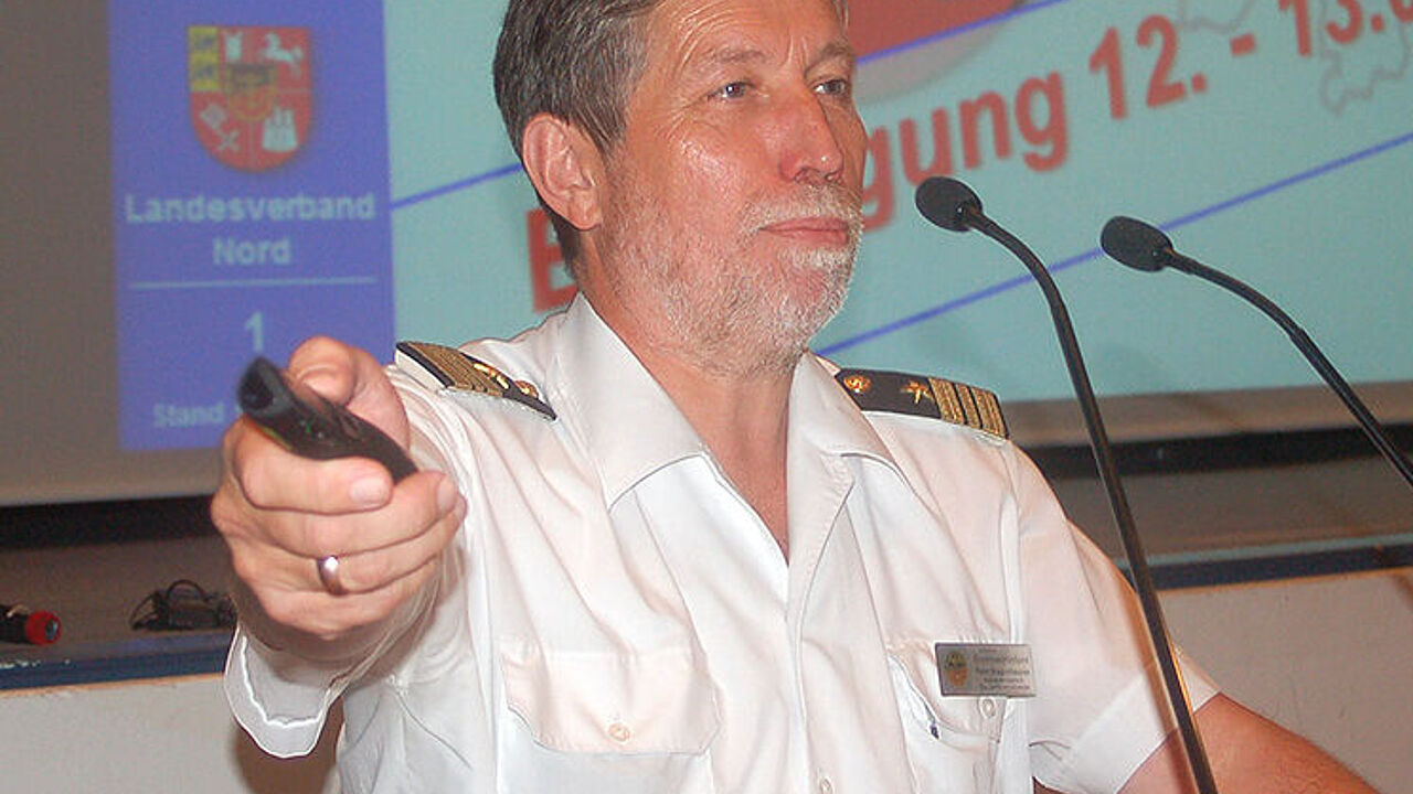 Peter Braunshausen leitete die zweitägige Veranstaltung (Foto: DBwV/LV Nord)
