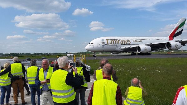 Die erste Veranstaltung des neuen Vorstandes, der Besuch des Düsseldorfer Flughafens, fand bei den Teilnehmern guten Anklang Foto: DBwV/LV West