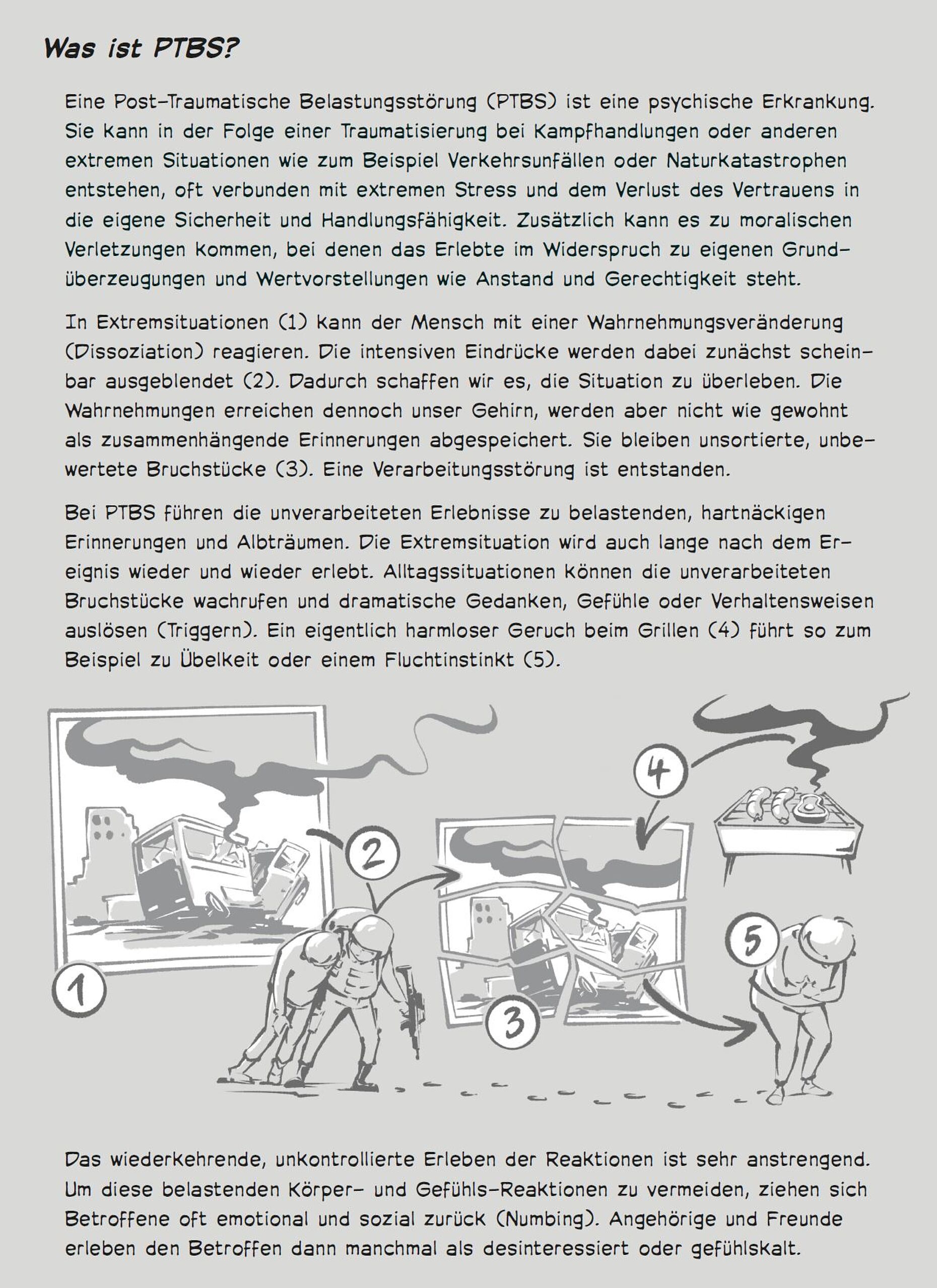 Die hintergründigen Einschübe ermöglichen es dem Leser, tiefer in die Thematik einzutauchen. Foto: Invictus Games