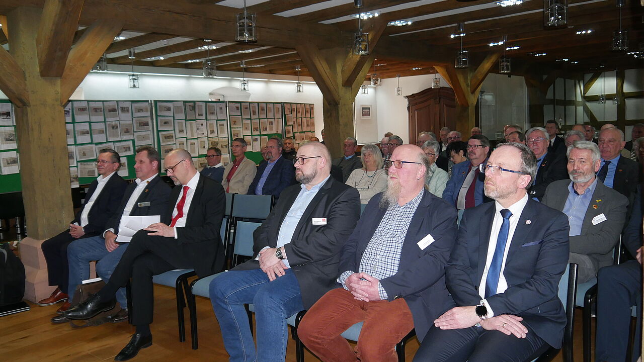 Der Osteroder Rathaussaal bot einen würdigen Rahmen für die Feierstunde. Foto: DBwV