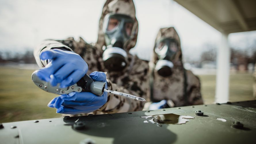 Bei Bedarf könnten Pioniere, medzinisches Personal oder Spezialisten der ABC-Abwehr der Bundeswehr für den Nato-Notfallplan "Allied Hand" bereitgestellt werden. Foto: Jana Neumann