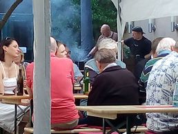 Mit der Idee, Lokalpolitiker aus der Bezirksverordnetenversammlung einzuladen, trafen die KERH Marzahn-Hellersdorf sowie Lichtenberg-Hohenschönhausen das Interesse der Mitglieder, von denen mehr als 50 an der Veranstaltung teilnahmen. Foto: DBwV/Intemann