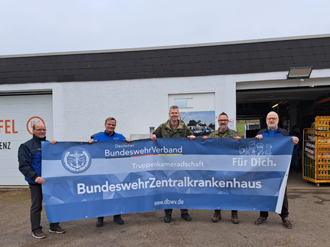 Erneut trugen zahlreiche Spender*innen zum tollen Ergebnis der TruKa-Spendenaktion im Bundeswehrzentralkrankenhaus bei berichtet Stabsfeldwebel Katja Lemke. Foto: K. Lemke