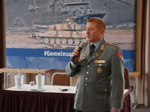 Gerd Dombrowski leitete die zweitägige Veranstaltung. Foto: DBwV