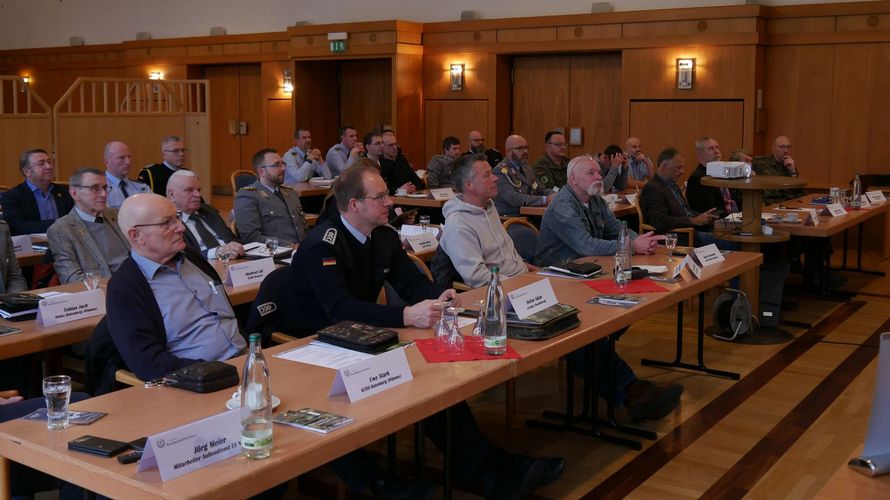 An der Veranstaltung nahmen an die 40 Mitglieder und Gäste teil. Foto: LV Nord