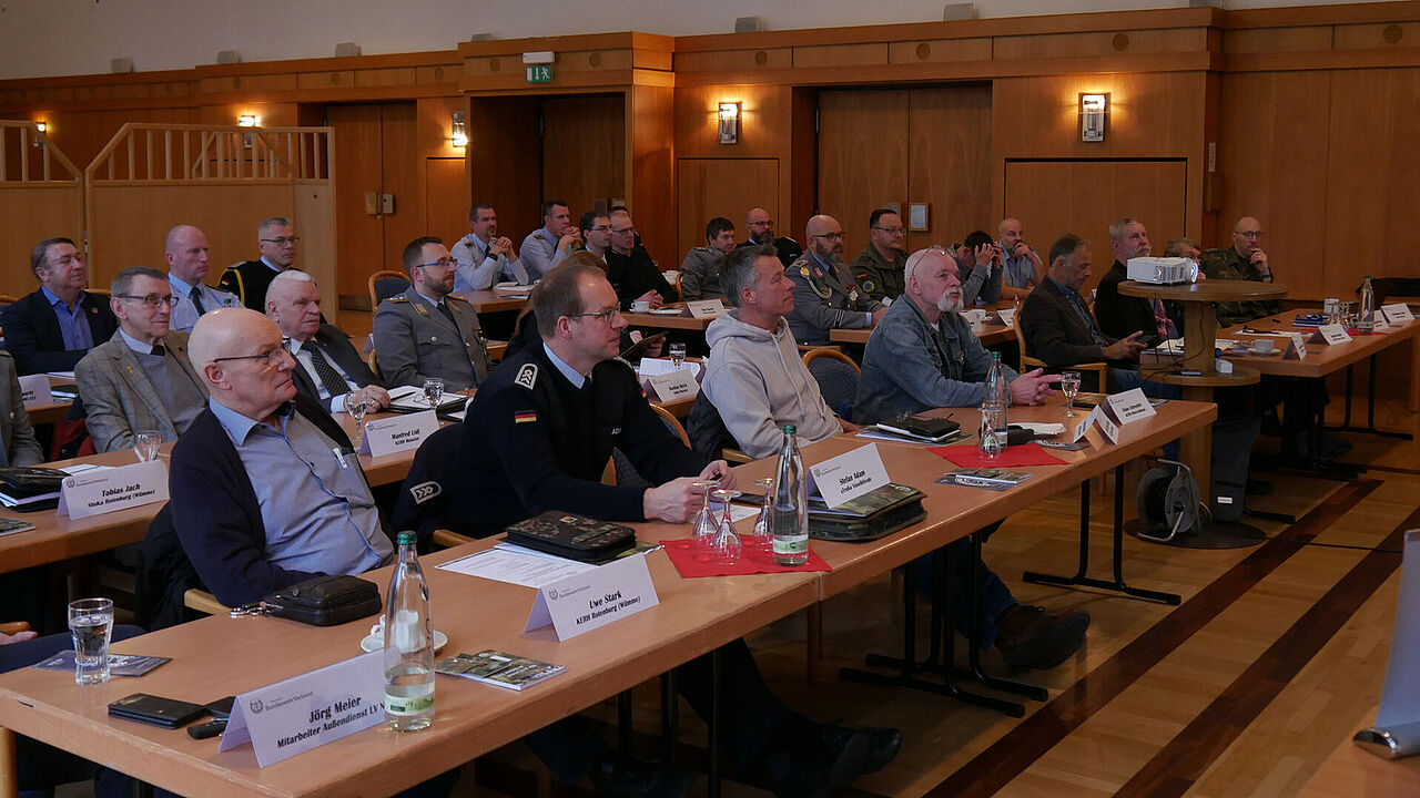An der Veranstaltung nahmen an die 40 Mitglieder und Gäste teil. Foto: LV Nord