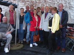 Die KERH Burgenlandkreis nach einem interessanten Besuch auf dem Schloss von Merseburg. Foto: DBwV/Grunert