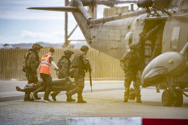 Heer, Marine und Luftwaffe trainieren gemeinsam bei der Übung „Schneller Adler". Foto: Bundeswehr/Kristina Kolodin