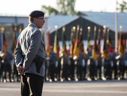 Als ehemaliger Flugabwehroffizier verkörpert Generalleutnant Rainer Korff über 40 Jahre militärische Erfahrung (Quelle: Bundeswehr/Marco Dorow)