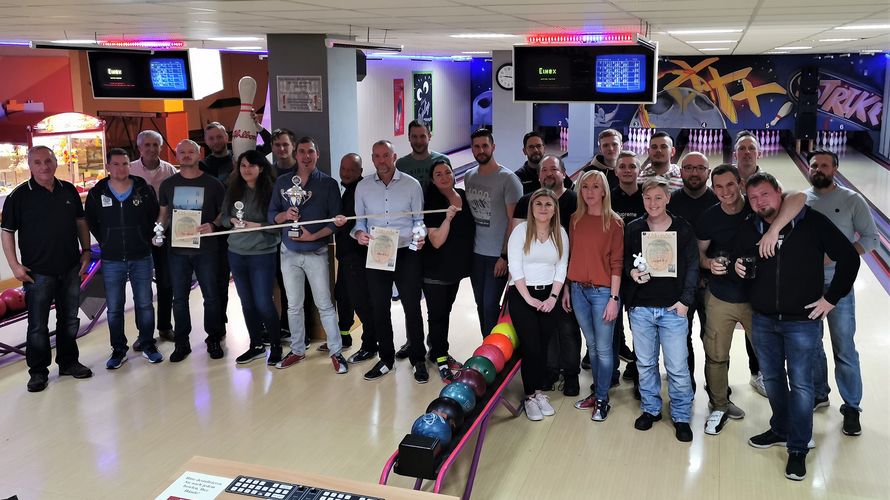 Endlich konnte das Bowlingturnier 2021 in Burg wieder stattfinden. Foto: DBwV/Bettge