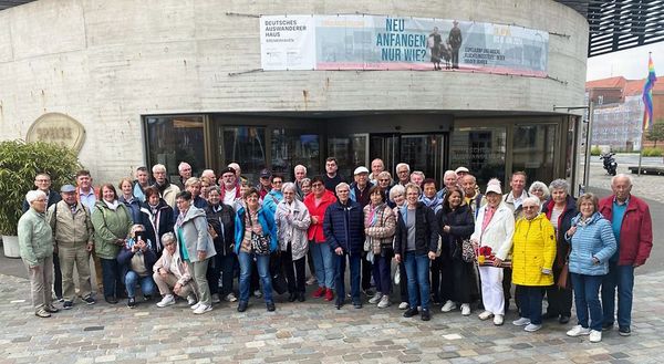 Zwei Tagestouren bietet die KERH Munster ihren Mitgliedern jährlich an. In Bremerhaven begaben sich die Ehemaligen im Juni auf die „Spüren der deutschen Auswanderer“. 