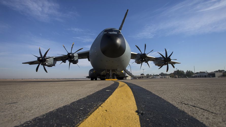 Der A400M steht wegen technischer Probleme in der Kritik. In der Karibik leistet er jedoch wertvolle Hilfe Foto: Bundeswehr