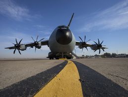 Der A400M steht wegen technischer Probleme in der Kritik. In der Karibik leistet er jedoch wertvolle Hilfe Foto: Bundeswehr
