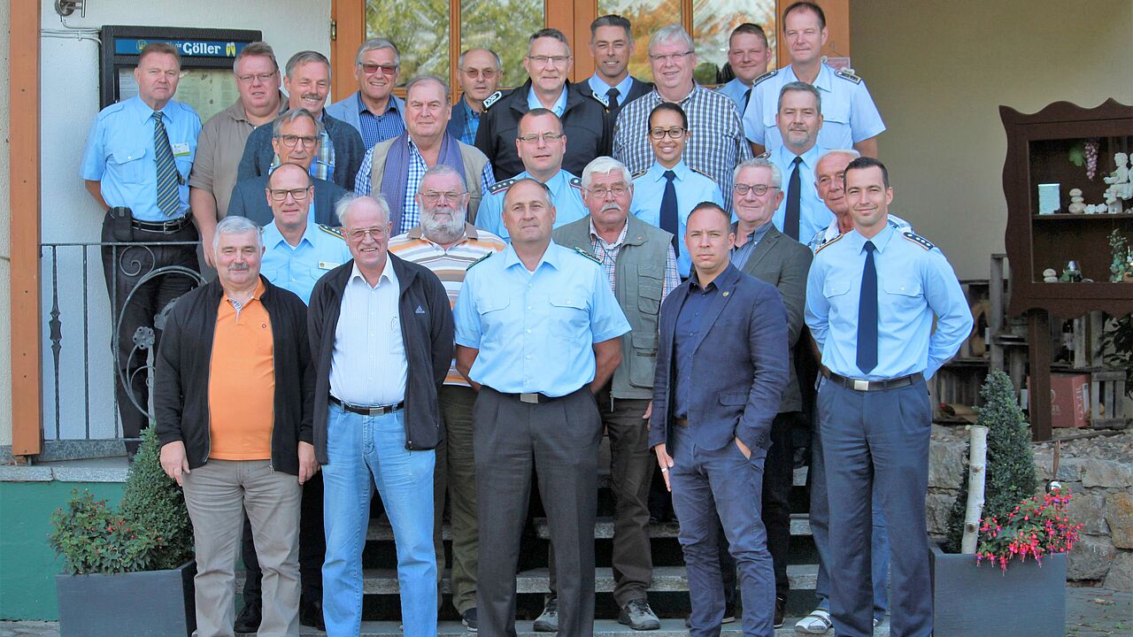 Teilnehmer der Tagung im Bezirk Franken Foto: DBwV/Kaminsky