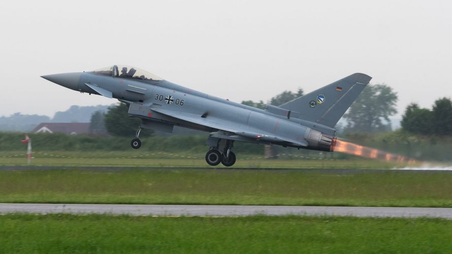 Die Luftwaffe soll 38 neue "Eurofighter" erhalten. Archivfoto: DBwV/Yann Bombeke