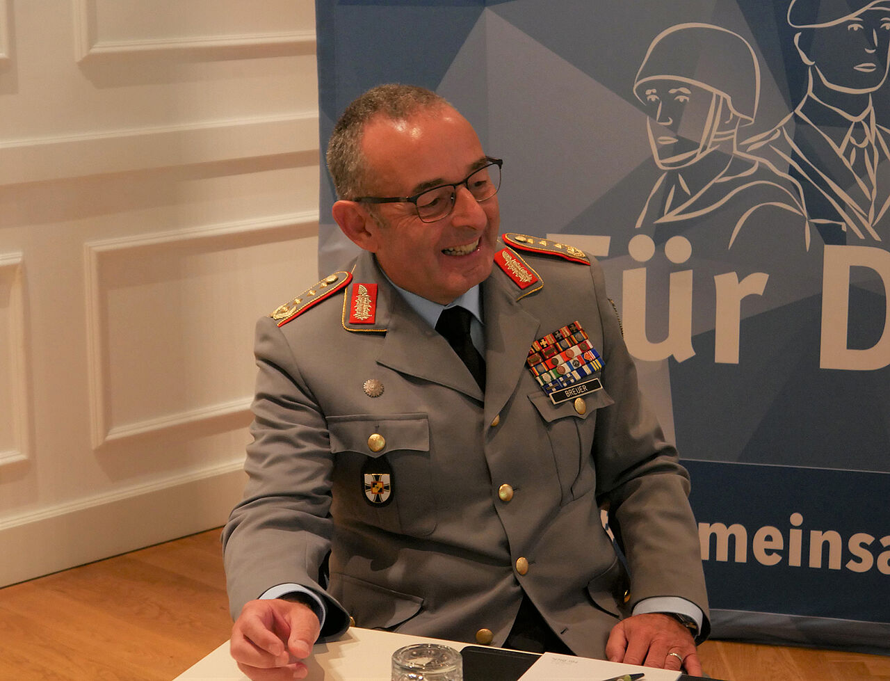 Carsten Breuer steht seit März vergangenen Jahres an der Spitze der Streitkräfte. Foto: LV Nord