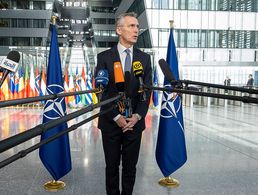 Nato-Generalsekretär Jens Stoltenberg sagte, dass das Bündnis bereit ist, die Ausbildungsmission im Irak auszuweiten. Foto: Nato