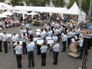 Das Musikkorps der Bundeswehr. Archiv: Bundeswehr/Letzin