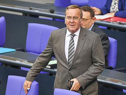 Im Bundestag betonte Verteidigungsminister Boris Pistorius die zentrale Rolle einer starken Reserve für die Verteidigungsfähigkeit. Foto: picture alliance / dts-Agentur | dts Nachrichtenagentur GmbH